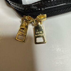 Steve Madden Black Bag with Gold Details